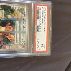 2023 Charmander #44 Black Star Promo Pokemon SV: Obsidian Flames PSA 9 GEM MINT - Image 4