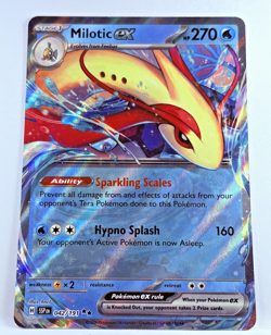 NEAR MINT Milotic Ex 42/191 Pokemon TCG S&V Surging Sparks Double Rare Holo - Image 1