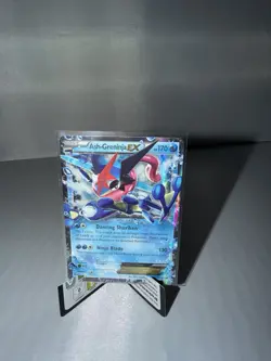 Pokemon TCG Ash-Greninja EX Black Star Promo Holo - Image 1