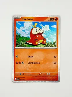 Fuecoco 002/015 Promo Holo McDonald's Promos 2023 NM Pokemon - Image 1