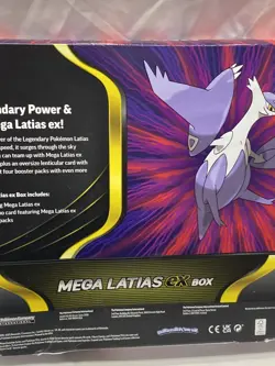 Pokemon TCG Mega Latias ex Collection Box Sealed New - Image 4