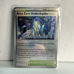 Area Zero Underdepths Pokeball Foil - Pokemon Prismatic Evolutions 094/131 Mint! - Image 1