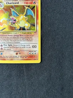 Pokemon CHARIZARD TCG Base Set 4/102 Holo Rare LP CONDITION!! - Image 4