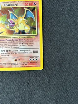 Pokemon CHARIZARD TCG Base Set 4/102 Holo Rare LP CONDITION!! - Image 4