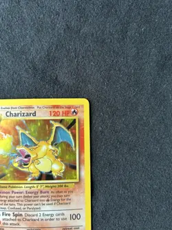 Pokemon CHARIZARD TCG Base Set 4/102 Holo Rare LP CONDITION!! - Image 5