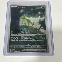 Virizion 095/086 Pokemon TCG White Flare Illustration Rare IR ENGLISH - Image 1