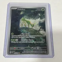 Virizion 095/086 Pokemon TCG White Flare Illustration Rare IR ENGLISH - Image 2