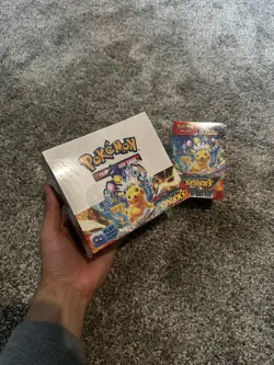 Pokemon TCG Scarlet & Violet Surging Sparks Booster Display Box +Build & Battle - Image 1