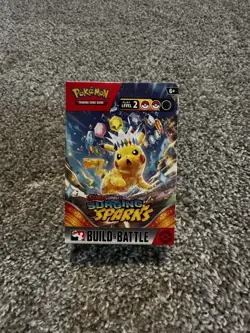 Pokemon TCG Scarlet & Violet Surging Sparks Booster Display Box +Build & Battle - Image 4