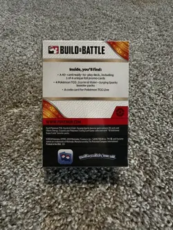 Pokemon TCG Scarlet & Violet Surging Sparks Booster Display Box +Build & Battle - Image 5