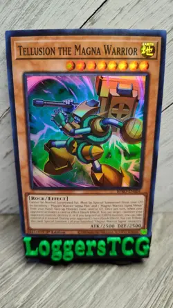 Yu-Gi-Oh! Tellusion the Magna Warrior / BPRO-EN004 1st Edition NM - Image 1