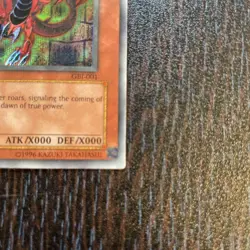 Yugioh Slifer The Sky Dragon GBI-001 Secret Rare - Image 5
