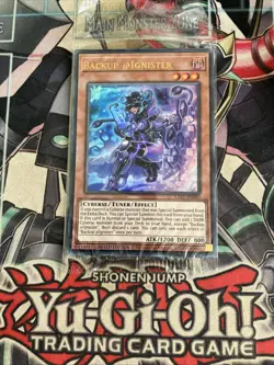 Backup @ignister Ultra Rare Lost Art Promotion LART-EN080 Yugioh Sealed - Image 1