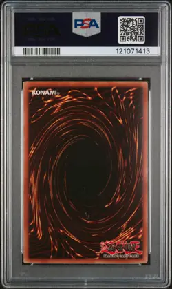 2002 YU-GI-OH! PROMO BPT-COLLECTOR'S TINS #005 RED-EYES B. DRAGON PSA 8 - Image 2