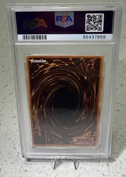 2002 Yu-Gi-Oh MRL 103 SERPENT NIGHT DRAGON PSA 9- HEAVY FOIL BLEED - Image 2