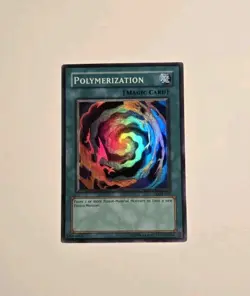 Yugioh Polymerization LOB-059 Super Rare MP - Image 1