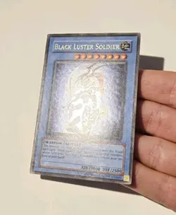 Yugioh Black Luster Soldier SYE-024 1st Edition Ultra Rare LP - Image 4