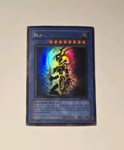 Black Luster Soldier Ultra Rare SYE-024 Unlimited Yugioh LP - Image 1