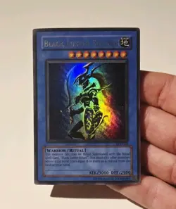 Black Luster Soldier Ultra Rare SYE-024 Unlimited Yugioh LP - Image 3