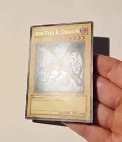 Yugioh Red-Eyes Black Dragon SDJ-001 Ultra Rare 1st Edition HP - Image 4