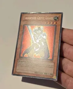 Yugioh Obnoxious Celtic Guard CT1-EN006 Secret Rare Limited Edition LP - Image 4