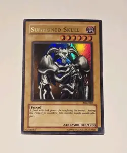 Yugioh Summoned Skull MRD-003 Ultra Rare Vintage Metal Raiders MP - Image 1