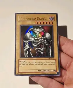 Yugioh Summoned Skull MRD-003 Ultra Rare Vintage Metal Raiders MP - Image 3