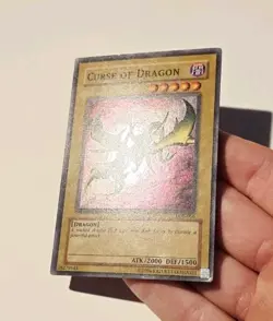 Yugioh Curse of Dragon LOB-066 Super Rare 2002 MP - Image 4