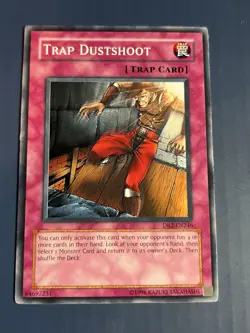 Yugioh Trap Dustshoot DB2-EN246 Common Unlimited LP - Image 1