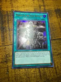 March of the Dark Brigade COTD-EN059 1st Edition Ultra Rare PL + BONUS - Image 1