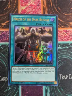 Yu-Gi-Oh! March of the Dark Brigade COTD-EN059 1st Edition Ultra Rare NM a1/ - Image 1