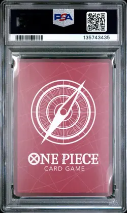 2025 ONE PIECE PROMOS PSA MAGAZINE EXCLUSIVE #001 SHANKS PSA 10 - Image 2