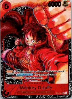 Monkey.D.Luffy Alternate Art ST01-012 Awakening of the New Era English One Piece - Image 1