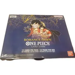 One Piece OP-01 Romance Dawn SEALED Booster Box English White Bottom - Image 1