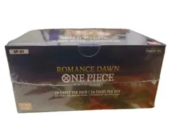 One Piece OP-01 Romance Dawn SEALED Booster Box English White Bottom - Image 2
