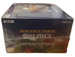 One Piece OP-01 Romance Dawn SEALED Booster Box English White Bottom - Image 5