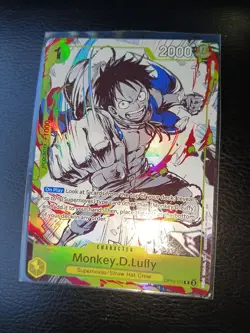 Monkey.D.Luffy OP10-111 One Piece Promotion Cards Foil 💎💎💎 - Image 2