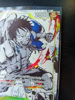 Monkey.D.Luffy OP10-111 One Piece Promotion Cards Foil 💎💎💎 - Image 3