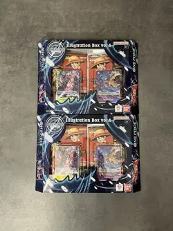 2 X One Piece CCG: Illustration Box Vol.6 IB-06 - New & Sealed - Image 1
