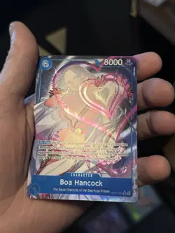 One Piece TCG Boa Hancock OP07-051 Special Foil Character Card 8000 Power - Image 2
