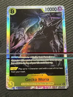 One Piece The Azure Sea's Seven - GECKO MORIA SR OP14-104 English CCG - Image 1