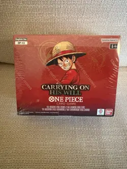 One Piece TCG: Carrying On His Will Booster Box OP-13 (Factory Sealed) ENGLISH - Image 1