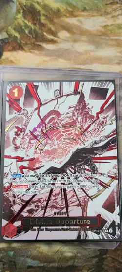 Divine Departure Royal Blood Foil OP10-019 Parallel - Image 1