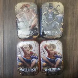 One piece mini tin vol 2 op-13 carrying on his will set of 4 - Image 1