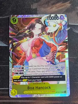 One Piece - Boa Hancock - Alternate Art OP14-112 The Azure Sea's Seven Foil TCG - Image 1