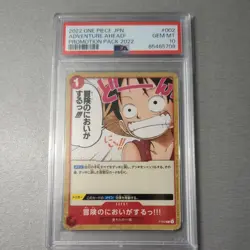 Monkey d Luffy I Smell Adventure Ahead P Promotion Pack 2022 ONE PIECE PSA 10 Jp - Image 3