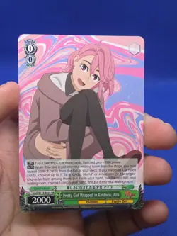 Weiss Schwarz Dandadan Pretty Girl Wrapped in Kindness, Aira DDD/S118-E021 RR NM - Image 2