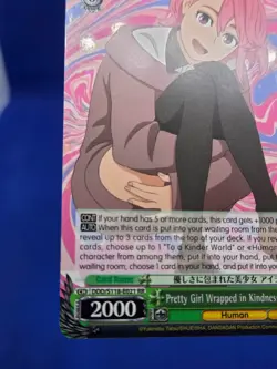 Weiss Schwarz Dandadan Pretty Girl Wrapped in Kindness, Aira DDD/S118-E021 RR NM - Image 5
