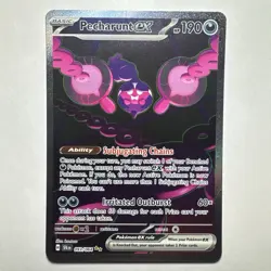 Pokemon TCG Shrouded Fable Pecharunt EX Special Illustration Rare Card 093/064 - Image 1