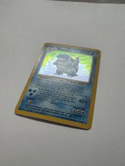 Blastoise Base Set Holo Rare Card 002/102 Pokemon TCG - Image 2